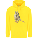 A Potoroo Childrens Kids Hoodie Yellow