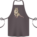 A Potoroo Cotton Apron 100% Organic Dark Grey