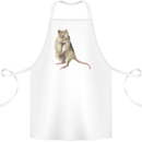 A Potoroo Cotton Apron 100% Organic White