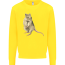 A Potoroo Kids Sweatshirt Jumper Yellow
