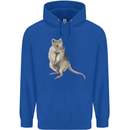 A Potoroo Mens 80% Cotton Hoodie Royal Blue