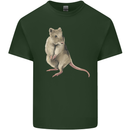 A Potoroo Mens Cotton T-Shirt Tee Top Forest Green