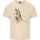 A Potoroo Mens Cotton T-Shirt Tee Top Natural