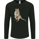 A Potoroo Mens Long Sleeve T-Shirt Black