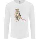 A Potoroo Mens Long Sleeve T-Shirt White