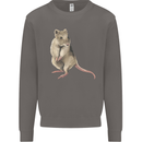 A Potoroo Mens Sweatshirt Jumper Charcoal