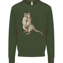 A Potoroo Mens Sweatshirt Jumper Forest Green