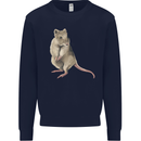 A Potoroo Mens Sweatshirt Jumper Navy Blue