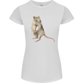 A Potoroo Womens Petite Cut T-Shirt White