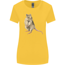 A Potoroo Womens Wider Cut T-Shirt Yellow