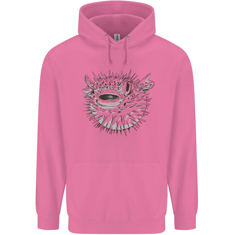 A Pufferfish Puffer Illustration Childrens Kids Hoodie Azalea