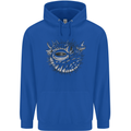 A Pufferfish Puffer Illustration Childrens Kids Hoodie Royal Blue