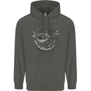 A Pufferfish Puffer Illustration Childrens Kids Hoodie Storm Grey
