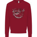 A Pufferfish Puffer Illustration Kids Sweatshirt Jumper Red