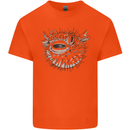 A Pufferfish Puffer Illustration Kids T-Shirt Childrens Orange