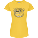 A Pufferfish Puffer Illustration Womens Petite Cut T-Shirt Yellow