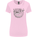 A Pufferfish Puffer Illustration Womens Wider Cut T-Shirt Light Pink