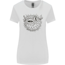 A Pufferfish Puffer Illustration Womens Wider Cut T-Shirt White