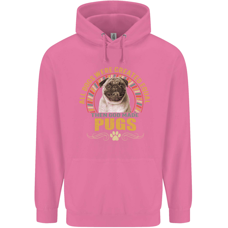 A Pug Dog Childrens Kids Hoodie Azalea