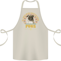 A Pug Dog Cotton Apron 100% Organic Natural