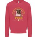 A Pug Dog Kids Sweatshirt Jumper Heliconia