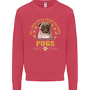 A Pug Dog Kids Sweatshirt Jumper Heliconia