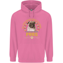 A Pug Dog Mens 80% Cotton Hoodie Azelea