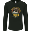 A Pug Dog Mens Long Sleeve T-Shirt Black