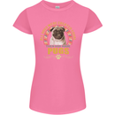 A Pug Dog Womens Petite Cut T-Shirt Azalea