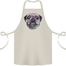 A Pug Face Dog Cotton Apron 100% Organic Natural