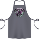 A Pug Face Dog Cotton Apron 100% Organic Steel
