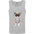 A Pug in a Baby Harness Funny Dog Mens Vest Tank Top Sports Grey