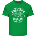 A Qualified Assistant Looks Like Mens Cotton T-Shirt Tee Top Irish Green