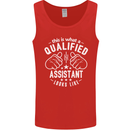 A Qualified Assistant Looks Like Mens Vest Tank Top Red