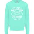 A Qualified Civil Engineer Looks Like Mens Sweatshirt Jumper Peppermint