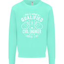 A Qualified Civil Engineer Looks Like Mens Sweatshirt Jumper Peppermint