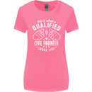A Qualified Civil Engineer Looks Like Womens Wider Cut T-Shirt Azalea