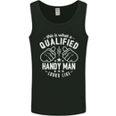 A Qualified Handy Man Looks Like Mens Vest Tank Top Black