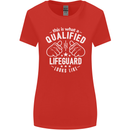 A Qualified Lifeguard Looks Like Womens Wider Cut T-Shirt Red