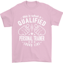 A Qualified Personal Trainer Looks Like Mens T-Shirt Cotton Gildan Light Pink