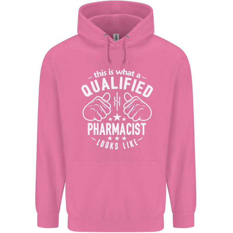 A Qualified Pharmacist Looks Like Mens 80% Cotton Hoodie Azelea