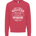 A Qualified Photographer Looks Like Mens Sweatshirt Jumper Heliconia