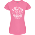 A Qualified Photographer Looks Like Womens Petite Cut T-Shirt Azalea