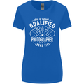 A Qualified Photographer Looks Like Womens Wider Cut T-Shirt Royal Blue