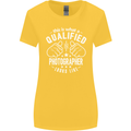 A Qualified Photographer Looks Like Womens Wider Cut T-Shirt Yellow