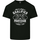 A Qualified Professor Looks Like Mens Cotton T-Shirt Tee Top Black