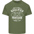 A Qualified Professor Looks Like Mens Cotton T-Shirt Tee Top Military Green