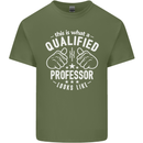 A Qualified Professor Looks Like Mens Cotton T-Shirt Tee Top Military Green