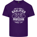 A Qualified Professor Looks Like Mens Cotton T-Shirt Tee Top Purple