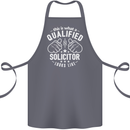 A Qualified Solicitor Looks Like Cotton Apron 100% Organic Steel